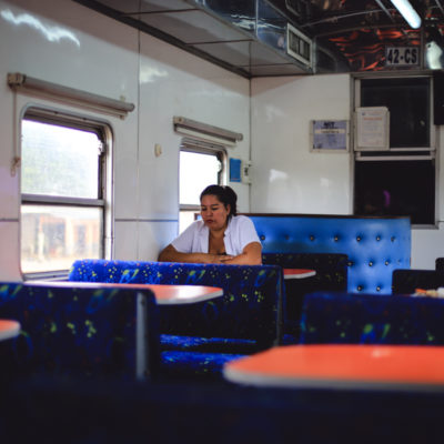 The train from Santa Cruz to San José de Chiquitos.