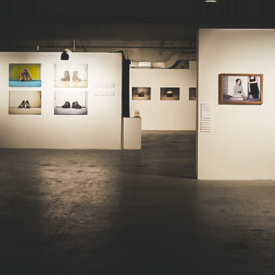 "On Transience" show @ gallery Ambika P3 (London), installation view