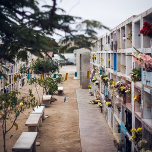 General cemetery of San Luis de Cañete, 2017. / Cimetière général de San Luis de Cañete, 2017.