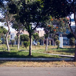 In front of the Kobashigawa family's house. Trujillo, 2017. / Devant la maison de la famille Kobashigawa, Trujillo, 2017.