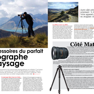 "Landscape photography accessories", Phototech n°31, April/May 2014