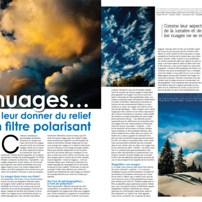 "How to photograph clouds", Phototech n°32, June/July 2014